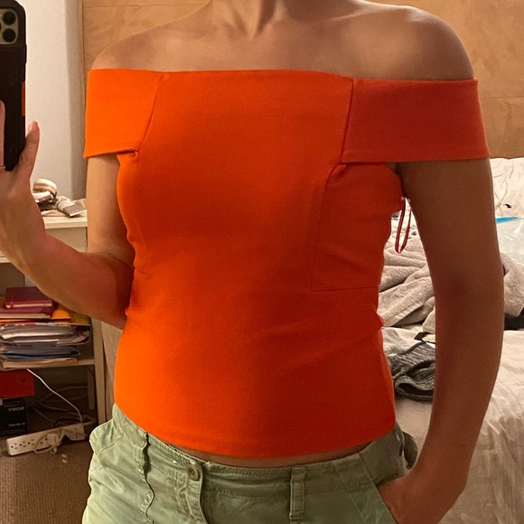 NWOT Deletta off the shoulder top by Anthropologie - Picture 14 of 16